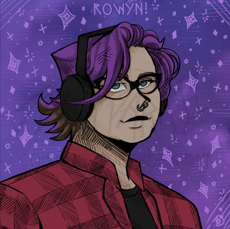 headshot, shaded, fixed background