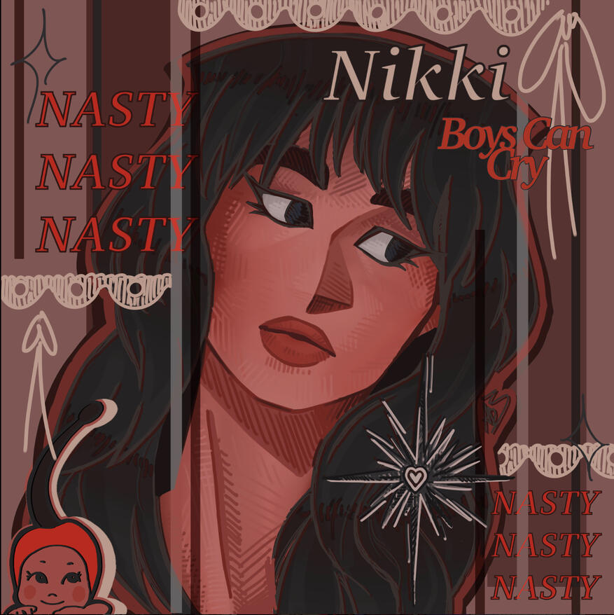headshot, shaded, complex background