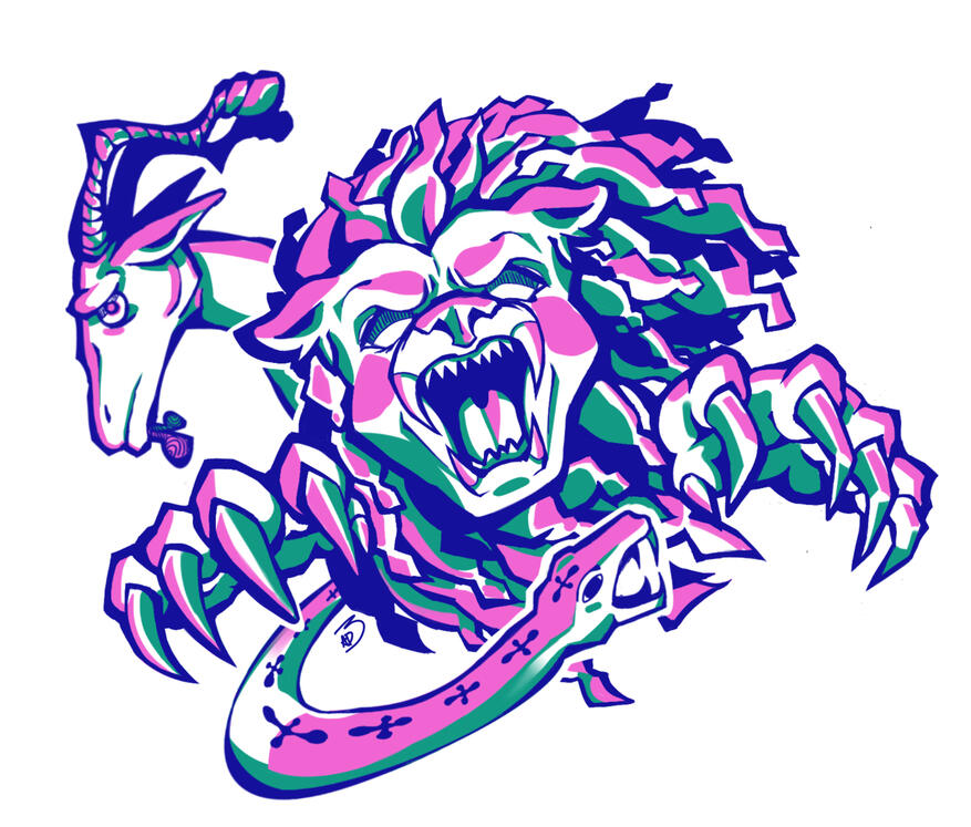 mythical creature, shaded